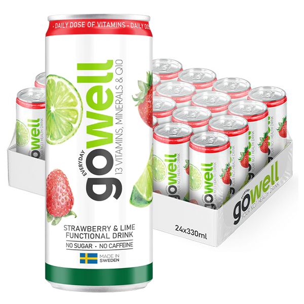 Gowell Pineapple/Cactus 33cl x 24pcs