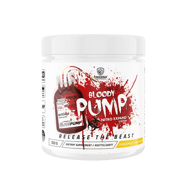 Swedish Supplements Bloody Pump PWO - FITMATTERS
