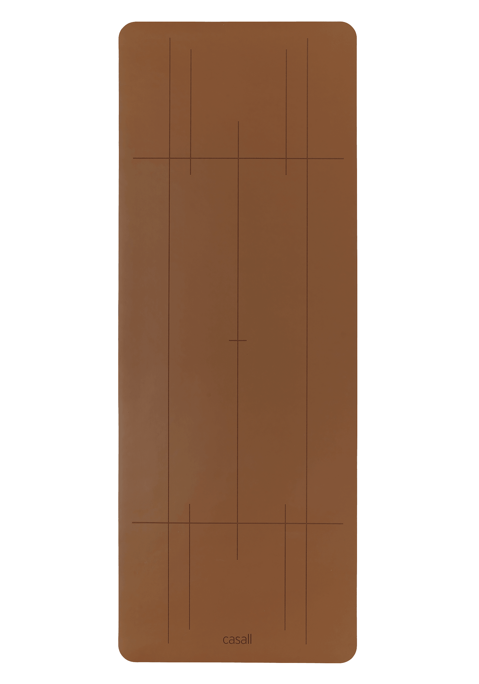 CASALL YOGA MAT GRIP&CUSHION III 5MM - VINTAGE BROWN - FITMATTERS