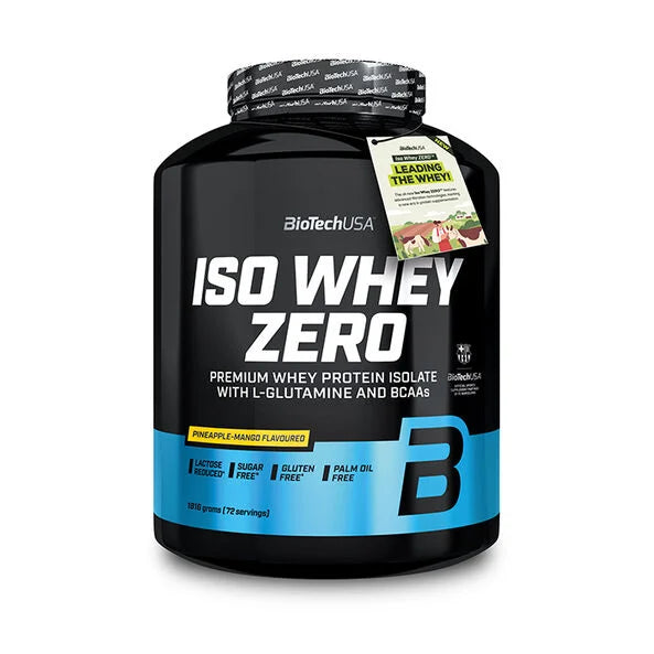 ISO Whey Zero Lactose Free Protein Powder, 72 servings, BiotechUSA