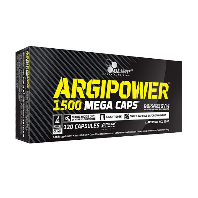 ArgiPower 1500 Mega Caps L-arginin Kapslar 120st