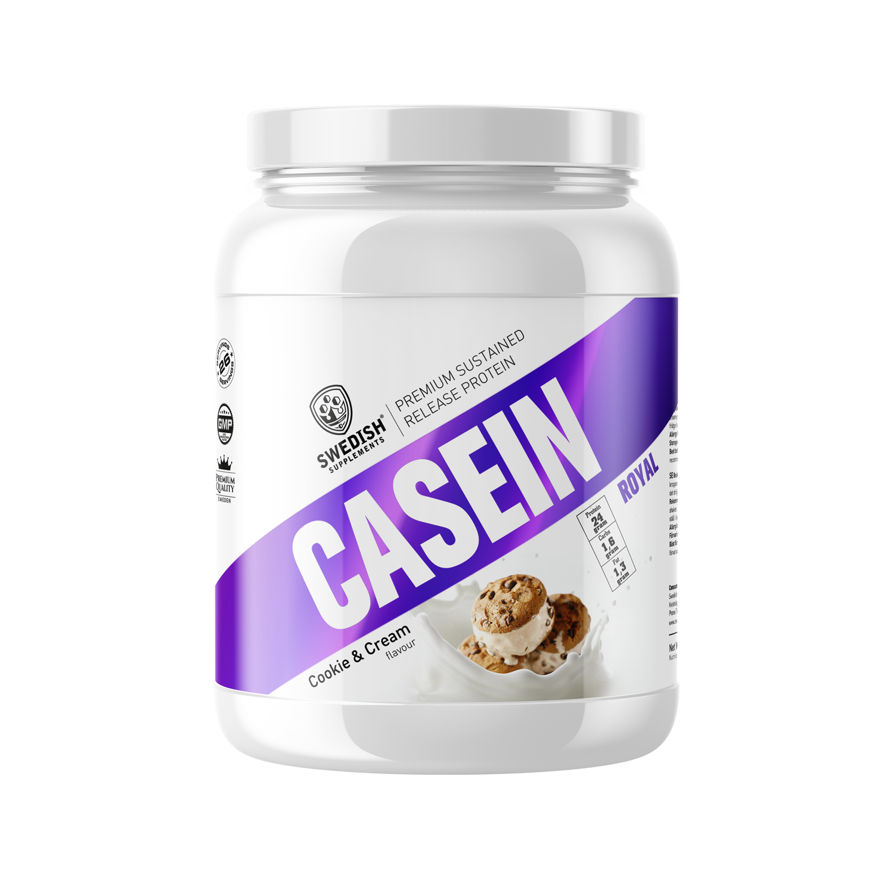 Swedish Supplements. Casein Royal, 900g