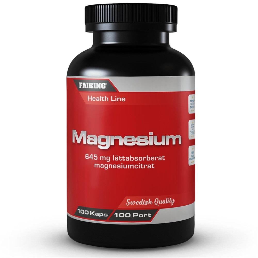 Fairing Magnesium, 100 caps - FITMATTERS