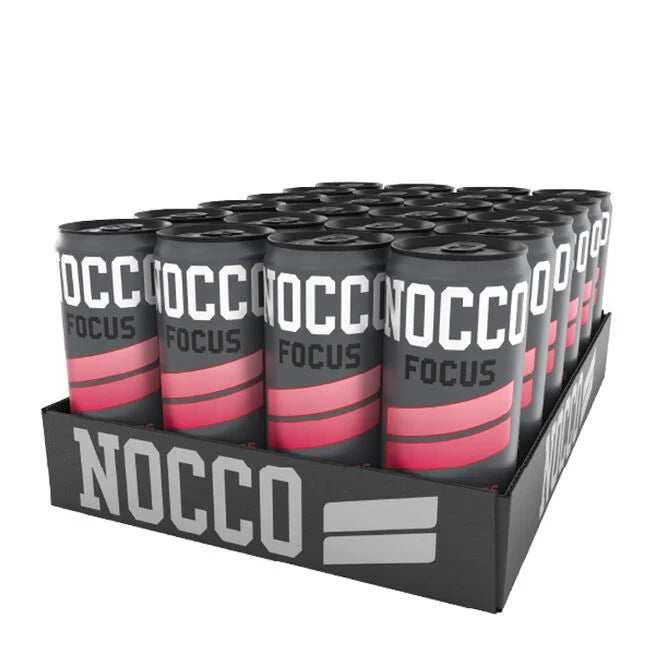 24x NOCCO FOCUS Flak 330 ml