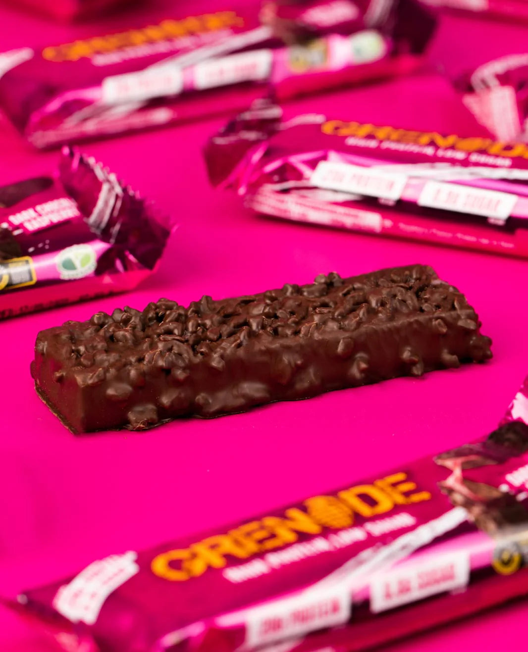 Grenade Dark Chocolate Raspberry Protein Bar 12X60g