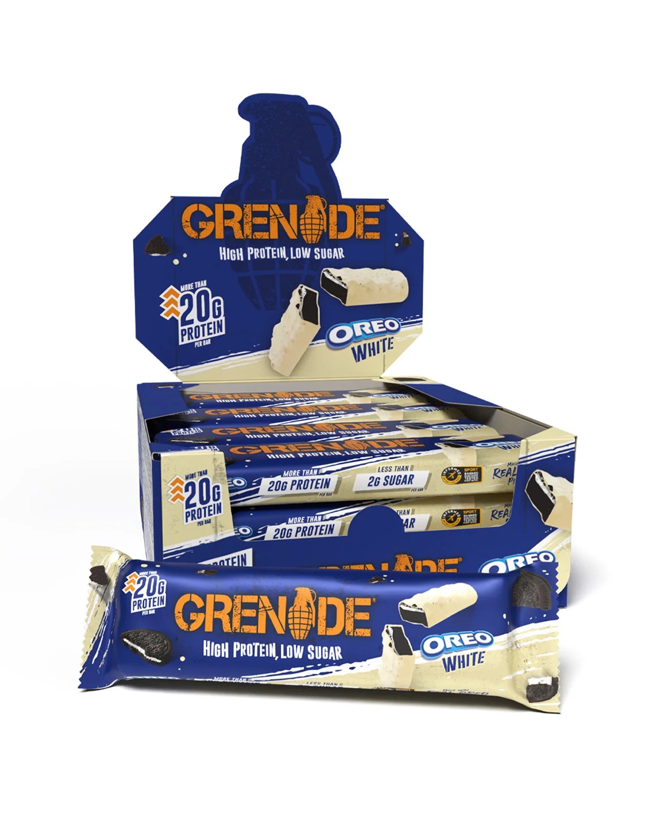 Grenade OREO White Protein Bar 12x60g