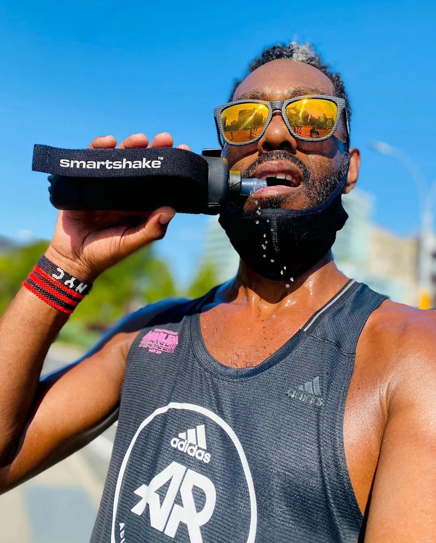 Smartshake Run Bottle - 250 ml - Black