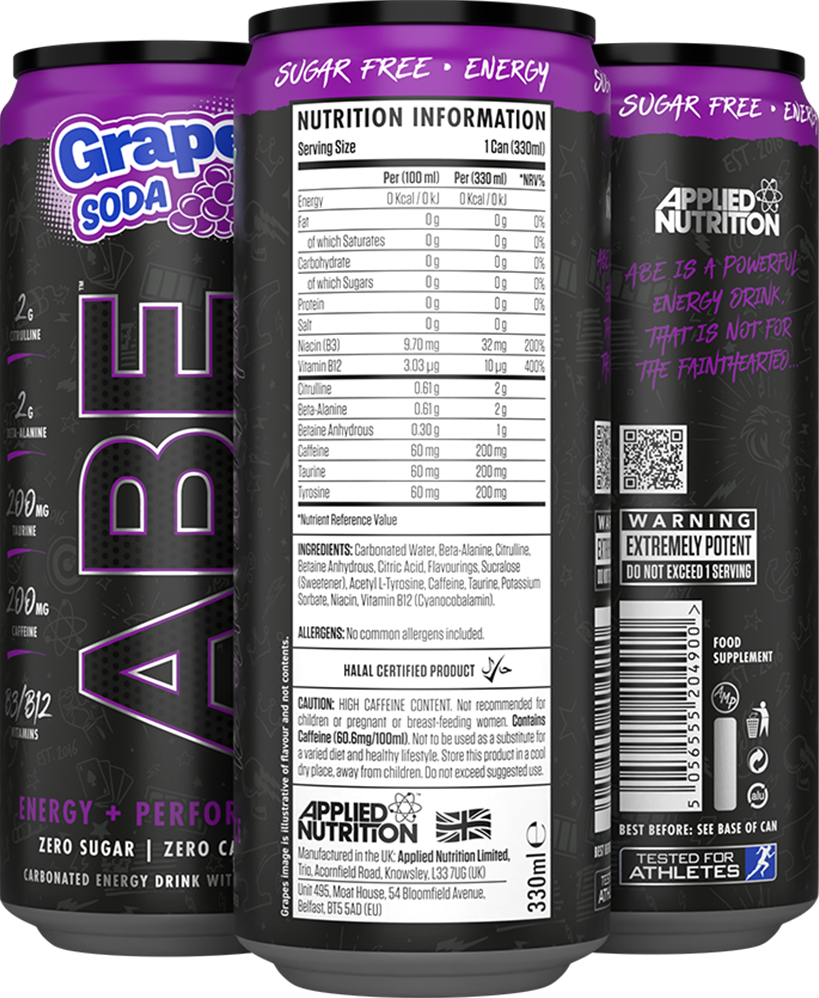 Applied Nutrition ABE Energy & Performance - 12 x 330 ml