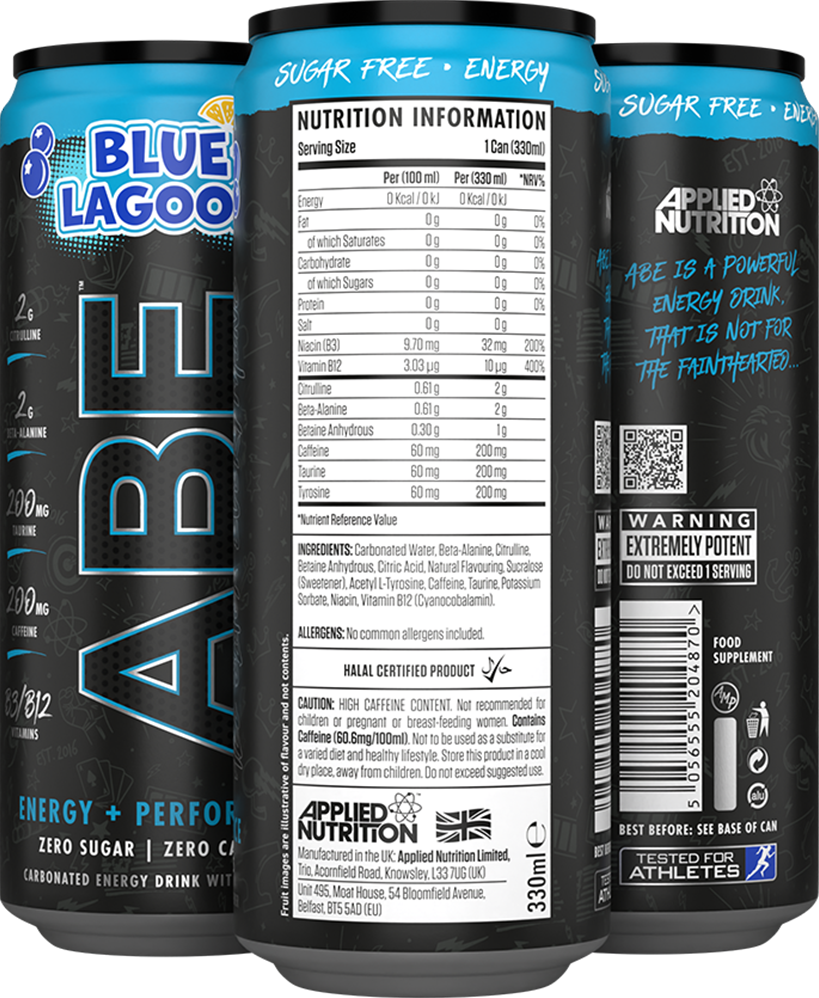 Applied Nutrition ABE Energy & Performance - 12 x 330 ml