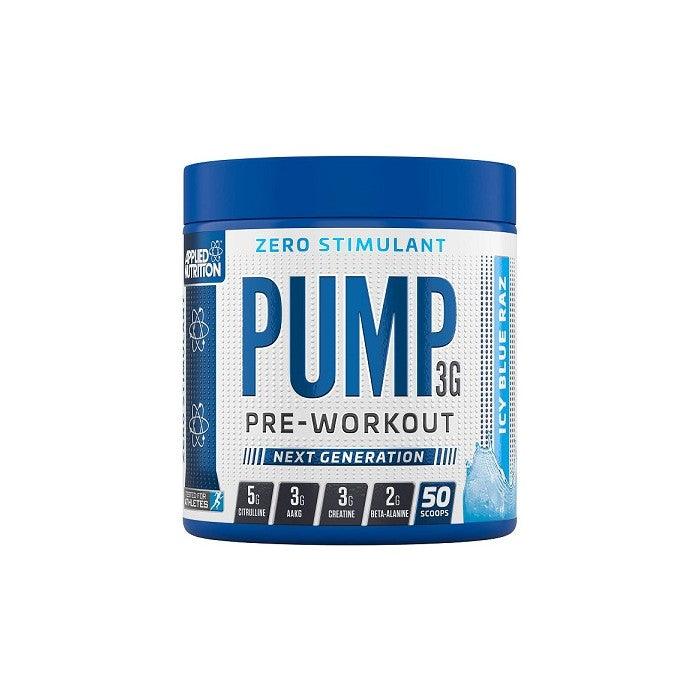 APPLIED NUTRITION PUMP 3G PRE-WORKOUT 375G (CAFFEINE FREE) - FITMATTERS