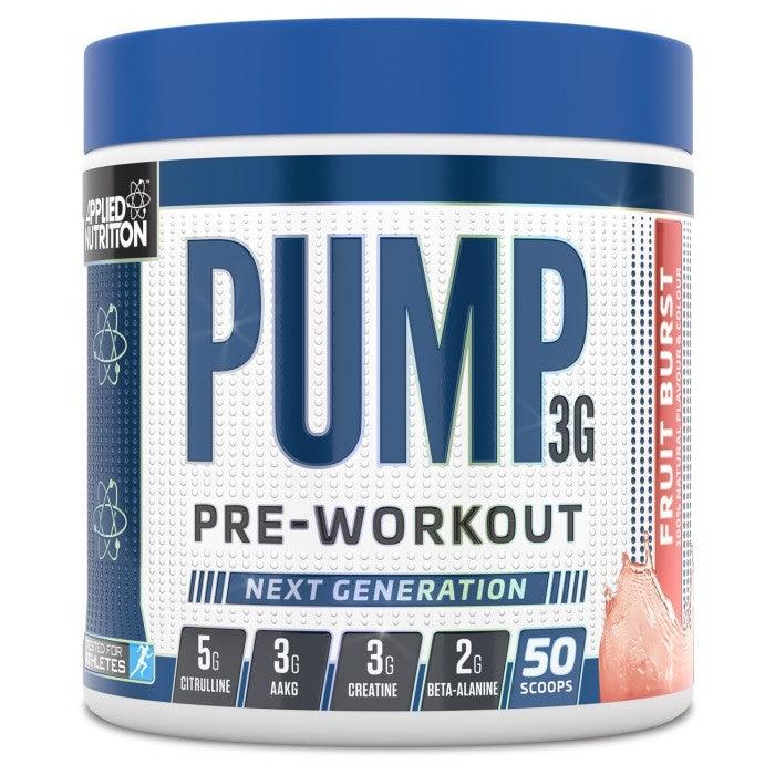 APPLIED NUTRITION PUMP 3G PRE-WORKOUT 375G (CAFFEINE FREE) - FITMATTERS