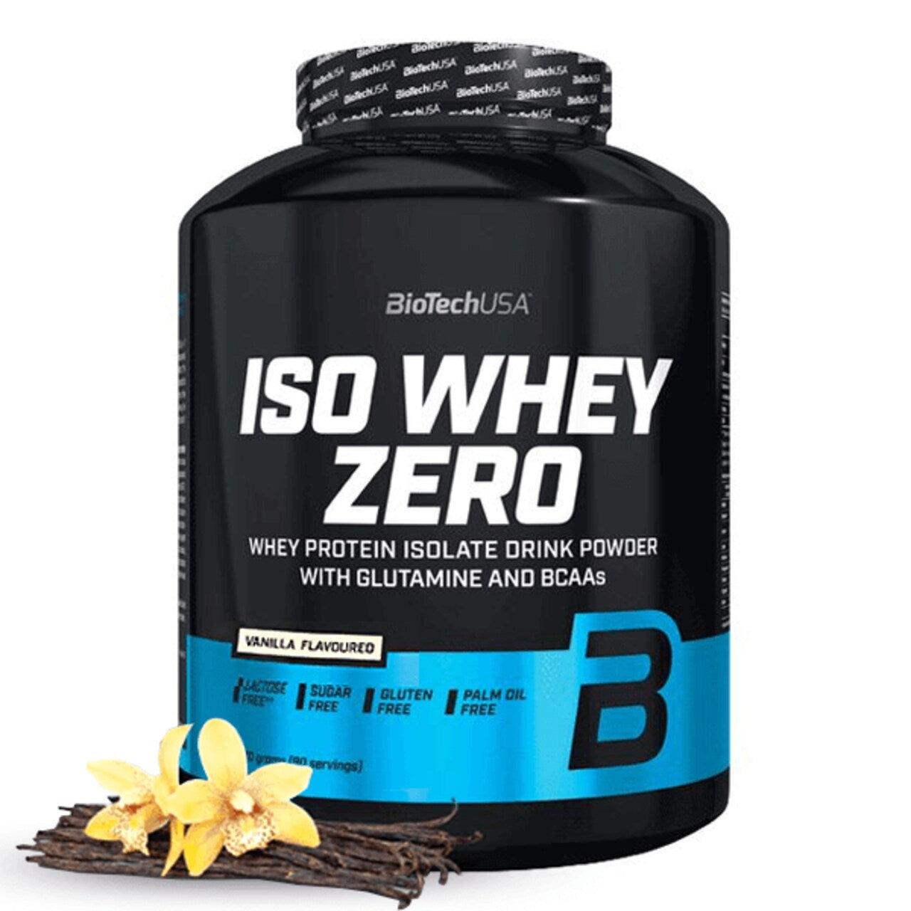 BiotechUSA. ISO Whey Zero Lactose Free Protein Powder, 2270 g - FITMATTERS