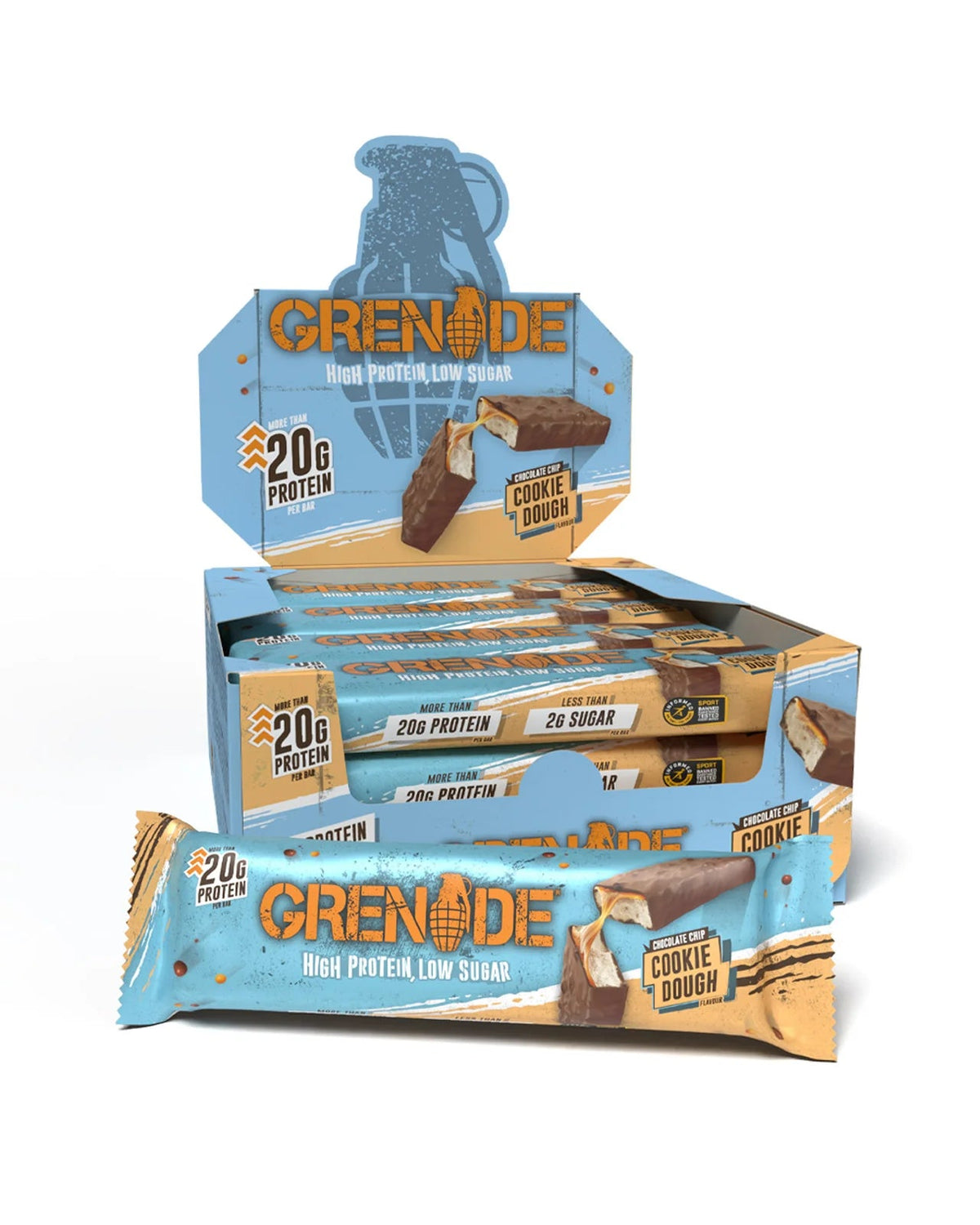 Grenade Cookie Dough Protein Bar 60g