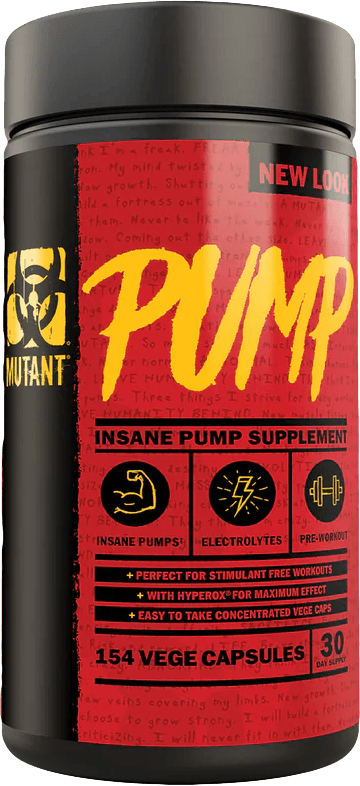 Mutant Pump 154 Caps - FITMATTERS