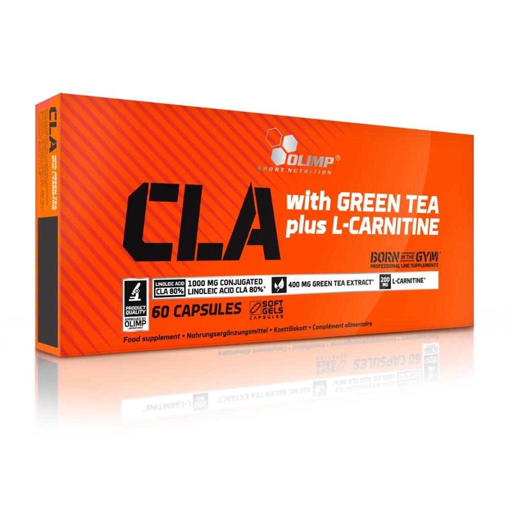 l carnitine cla green tea OstroVit + + L-carnitine 90 capsules Biokygen CLA + Green Tea