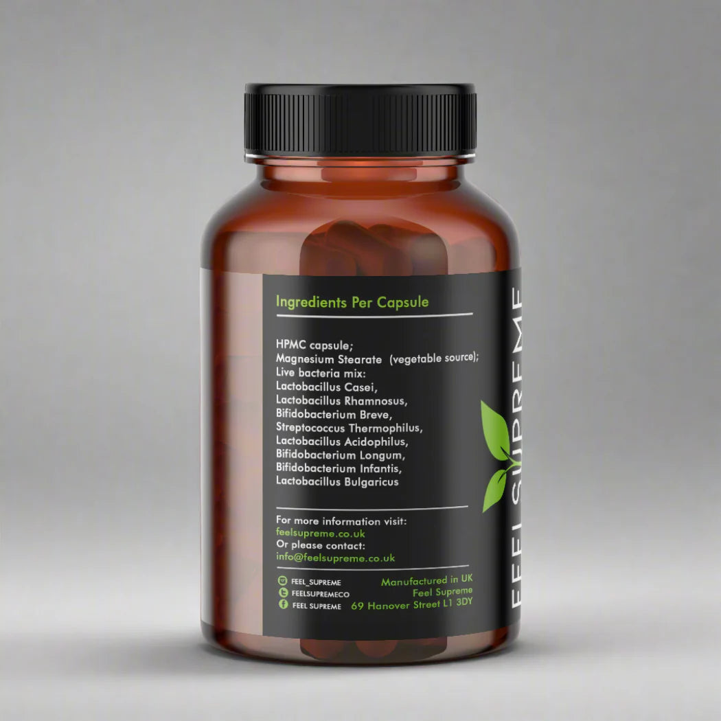 Feel Supreme Probiotics 30 Veg Caps