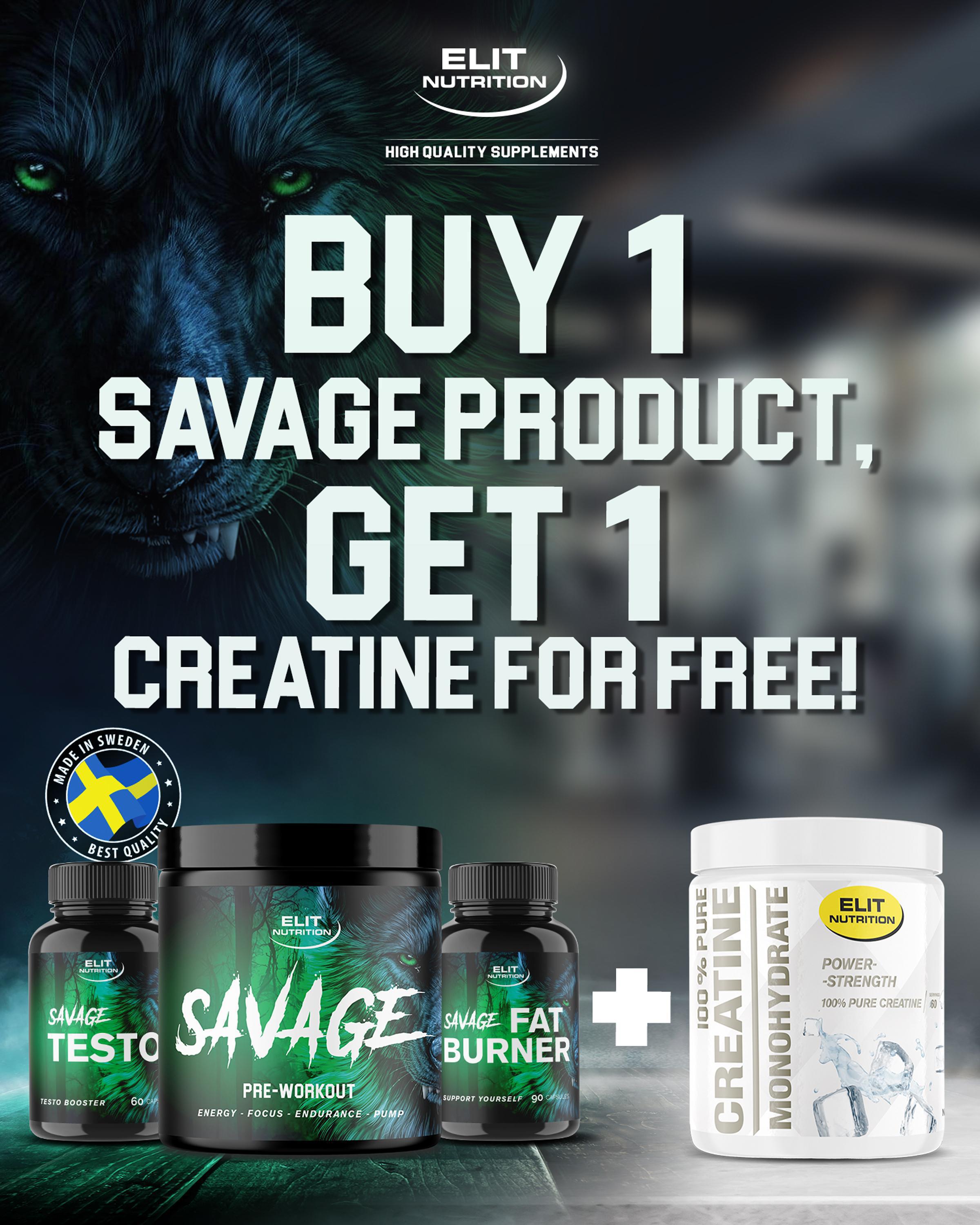 Elit Nutrition Savage Collection