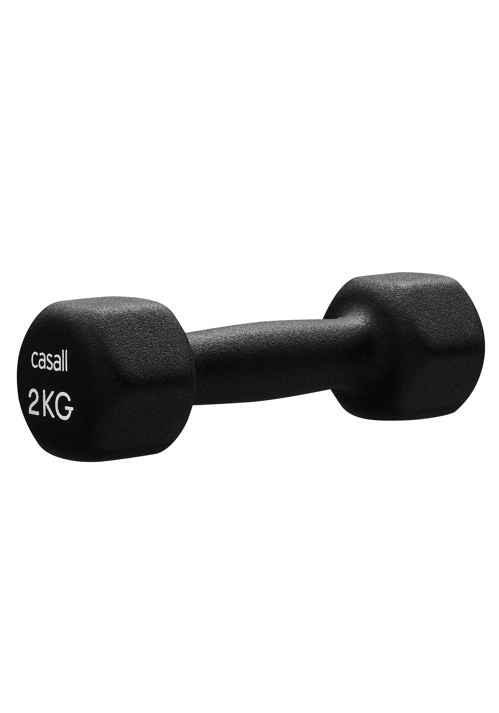 CLASSIC DUMBBELL 2KG - BLACK/WHITE - FITMATTERS