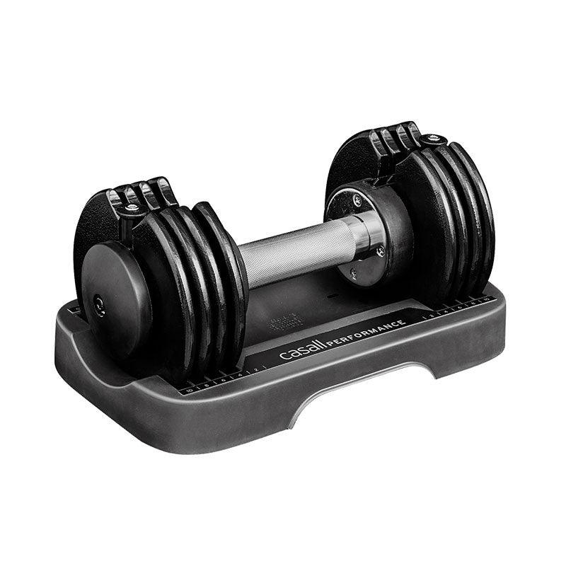 Casall PRF ADJUSTABLE DUMBBELLS 1X2-10KG - BLACK - FITMATTERS