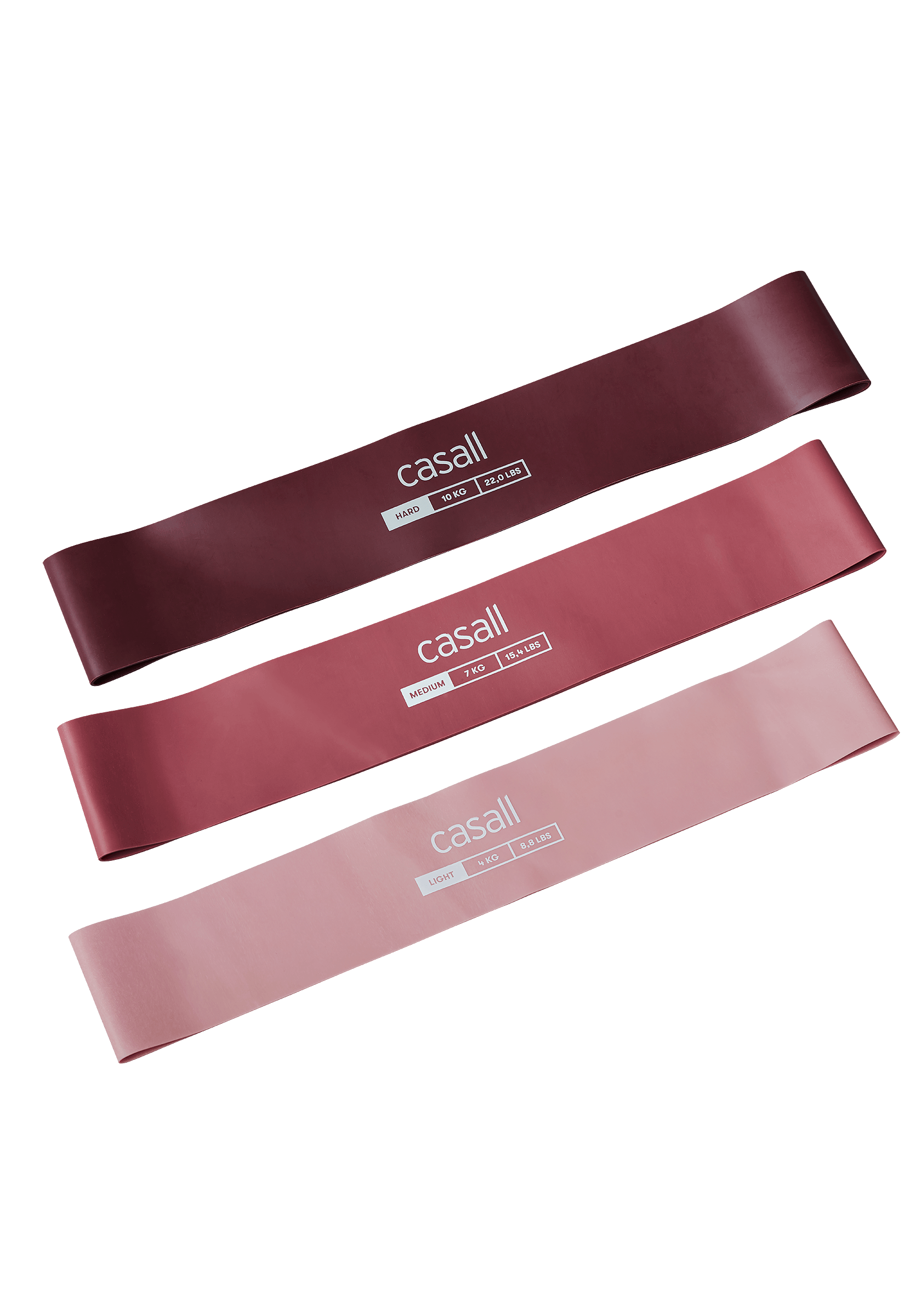 Casall Rubber Bands 3Pack - Pink Mix, Green Mix - FITMATTERS