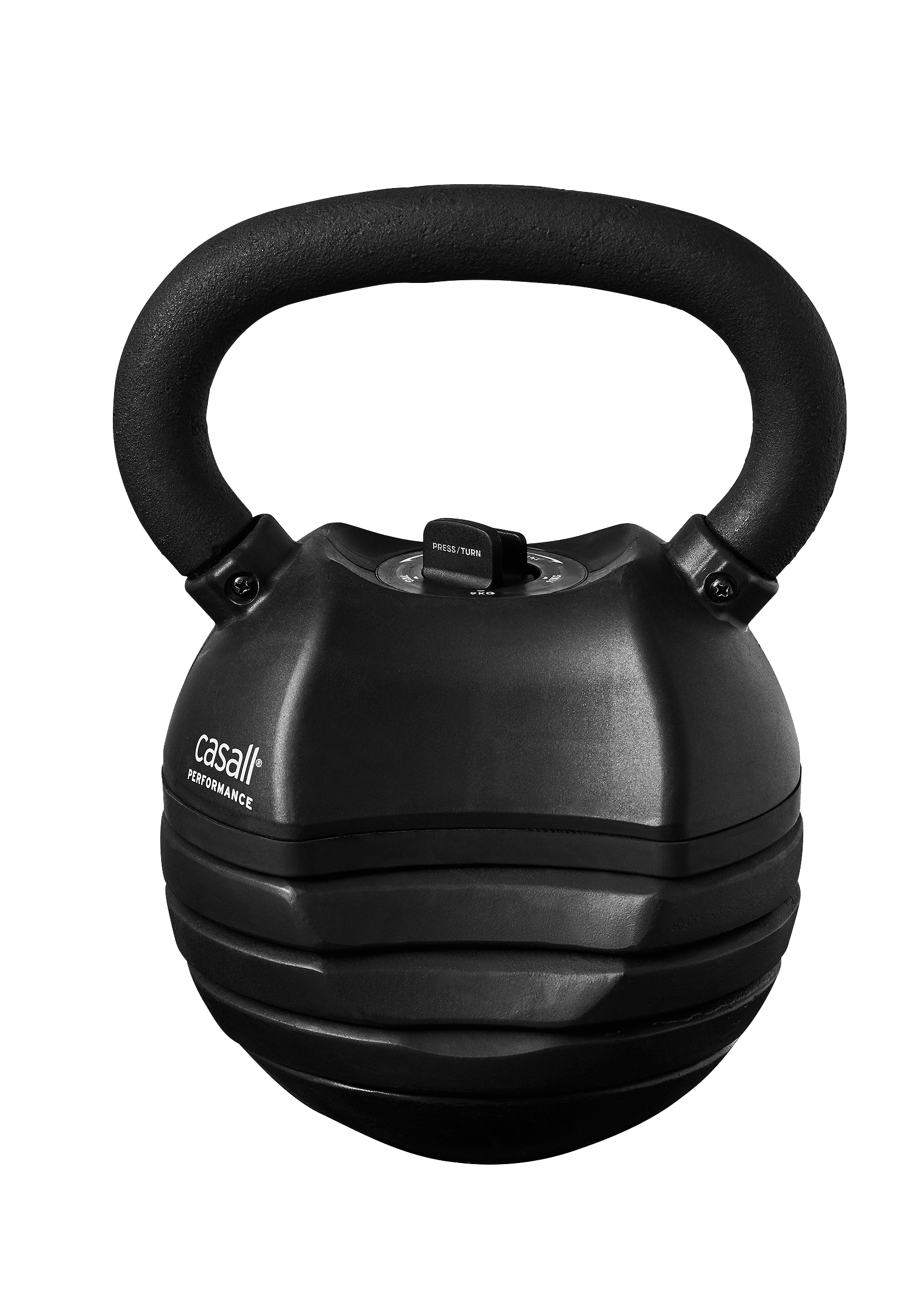 Casall PRF ADJUSTABLE KETTLEBELL 5-14KG - BLACK - FITMATTERS