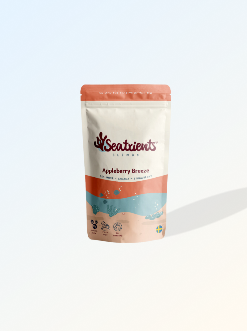 Sea Moss Smoothie Blend- Superfood- Appleberry Breeze