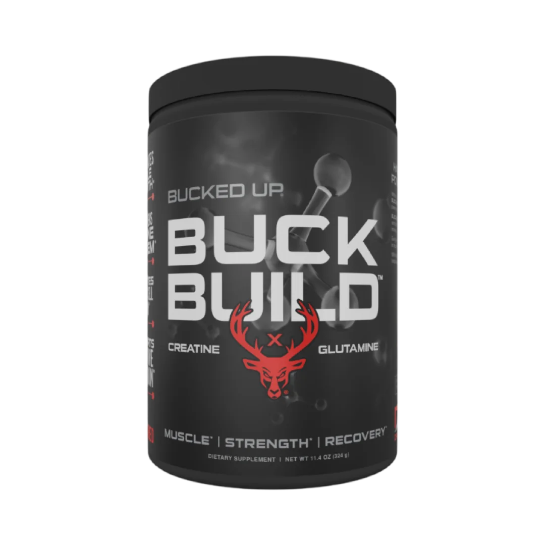 Bucked Up Buckbuild (Creatine / Glutamine) 324g Unflavored