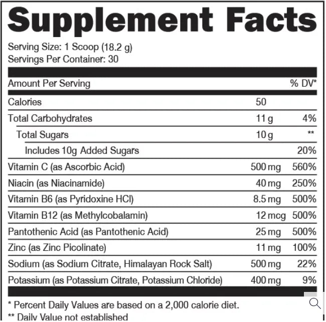 Bucked Up Hydration 534g