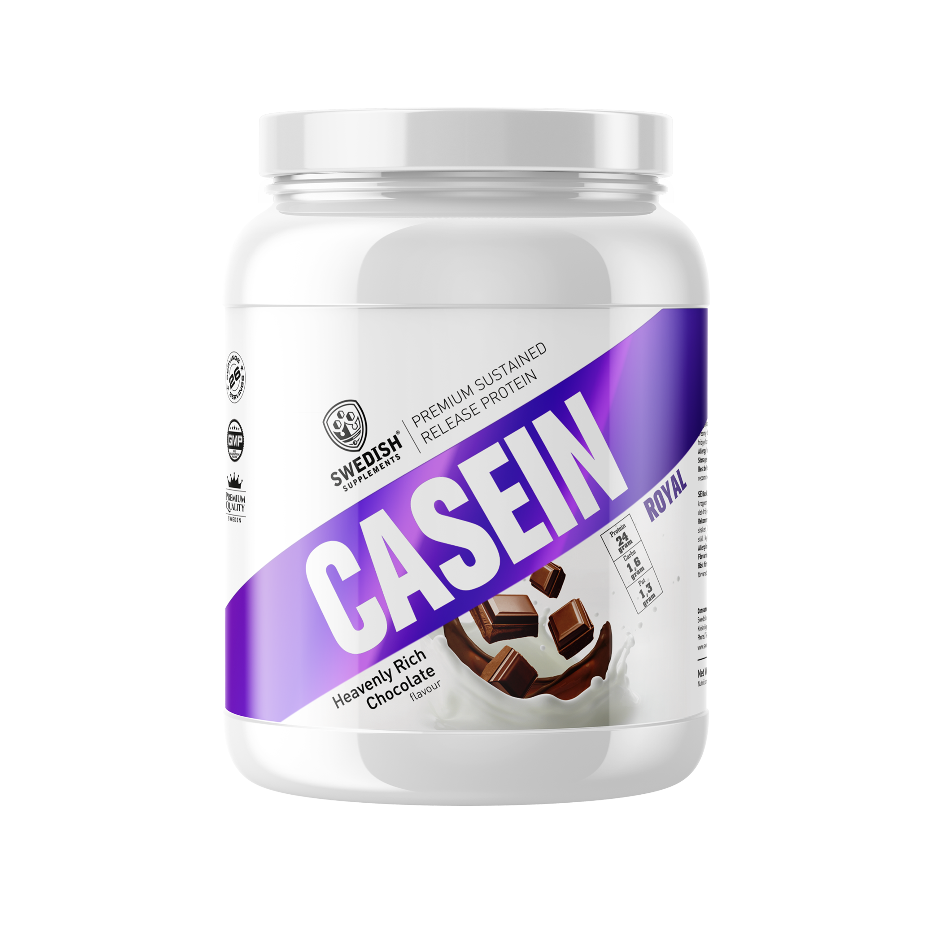 Swedish Supplements. Casein Royal, 900g