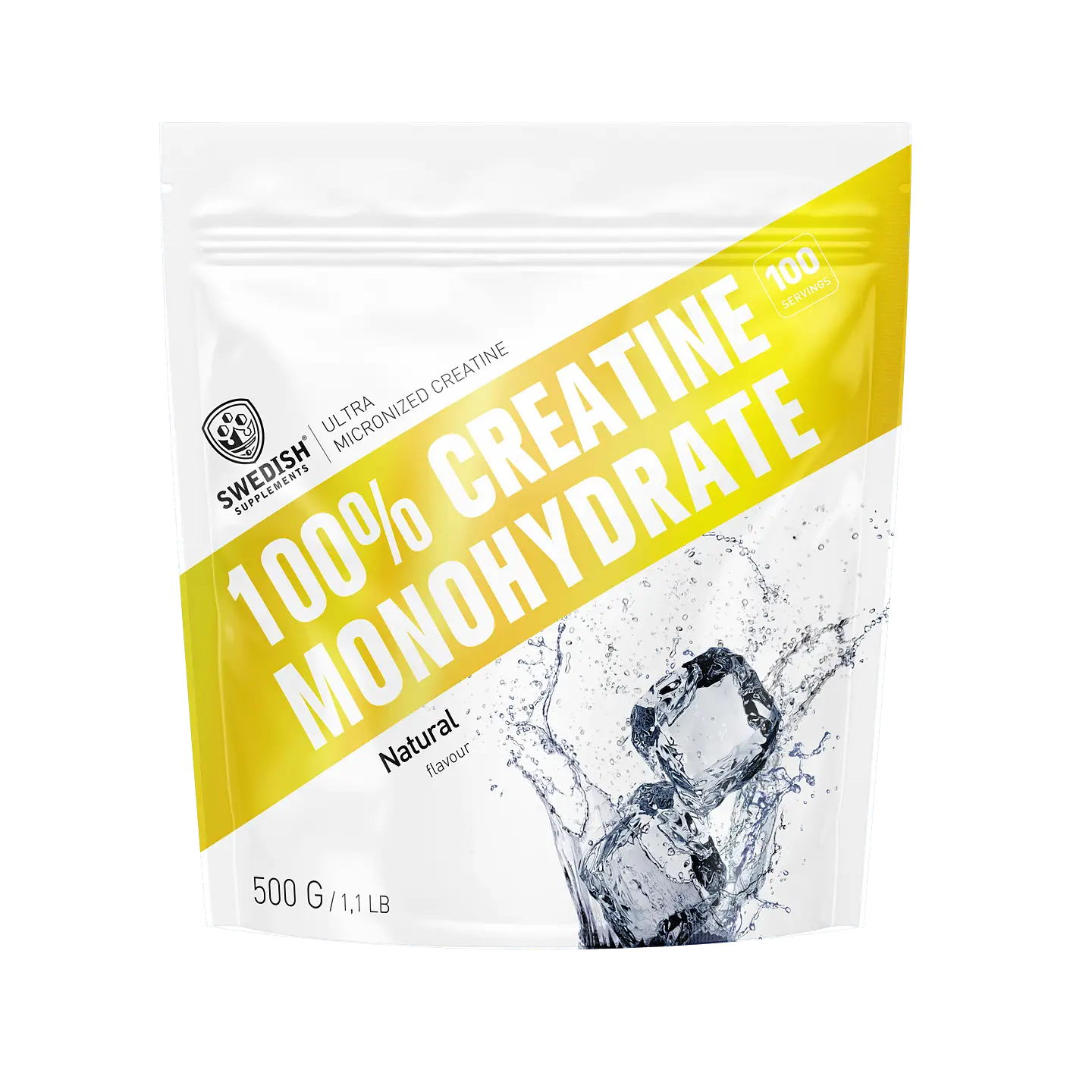 swedish supplements creatine monohydrate 500g