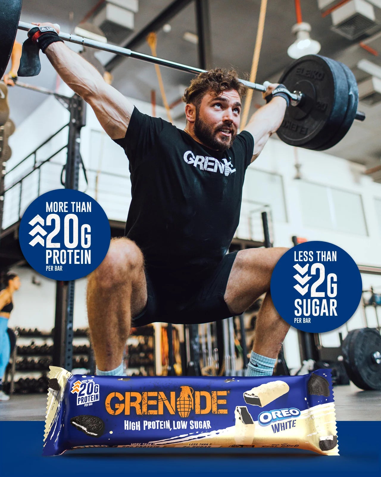 Grenade OREO White Protein Bar 12x60g