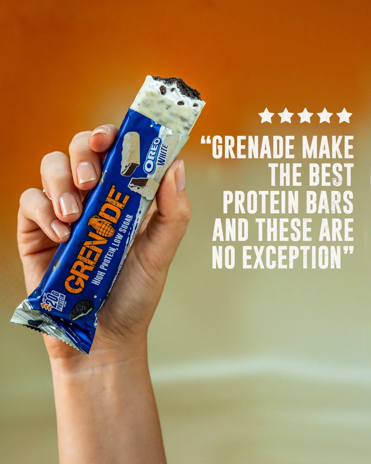 Grenade OREO White Protein Bar 12x60g