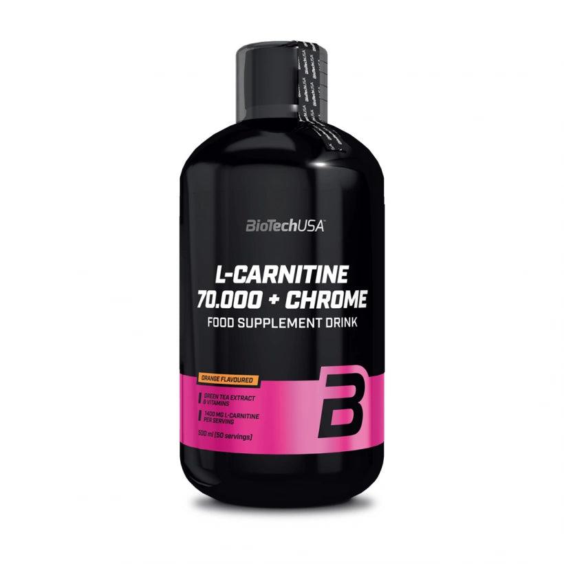 L-CARNITINE+CHROME 500ML, ORANGE - FITMATTERS