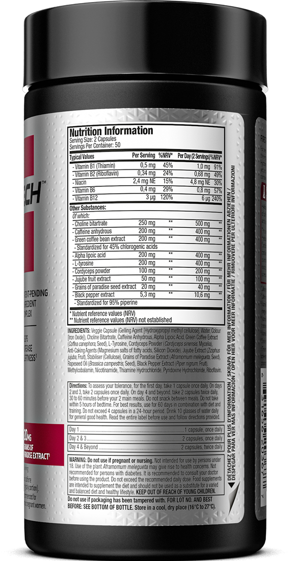 MuscleTech Hydroxycut Hardcore Super Elite - 100 caps 2026-01-30 - FITMATTERS