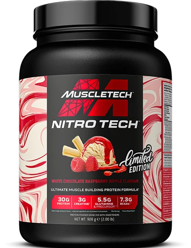 MuscleTech Nitro Tech Whey Protein - 908 g